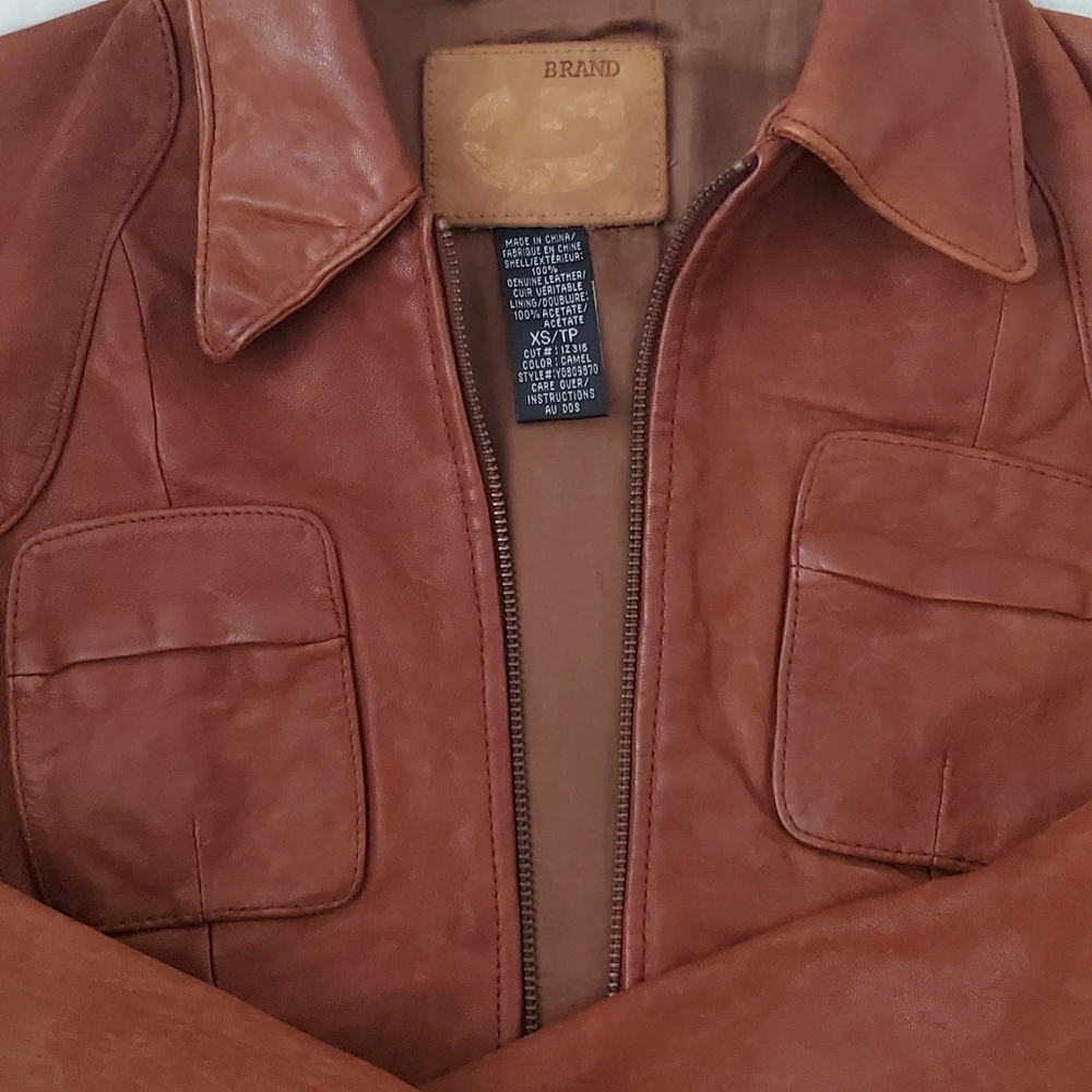 Guess Leather Jacket - image 3